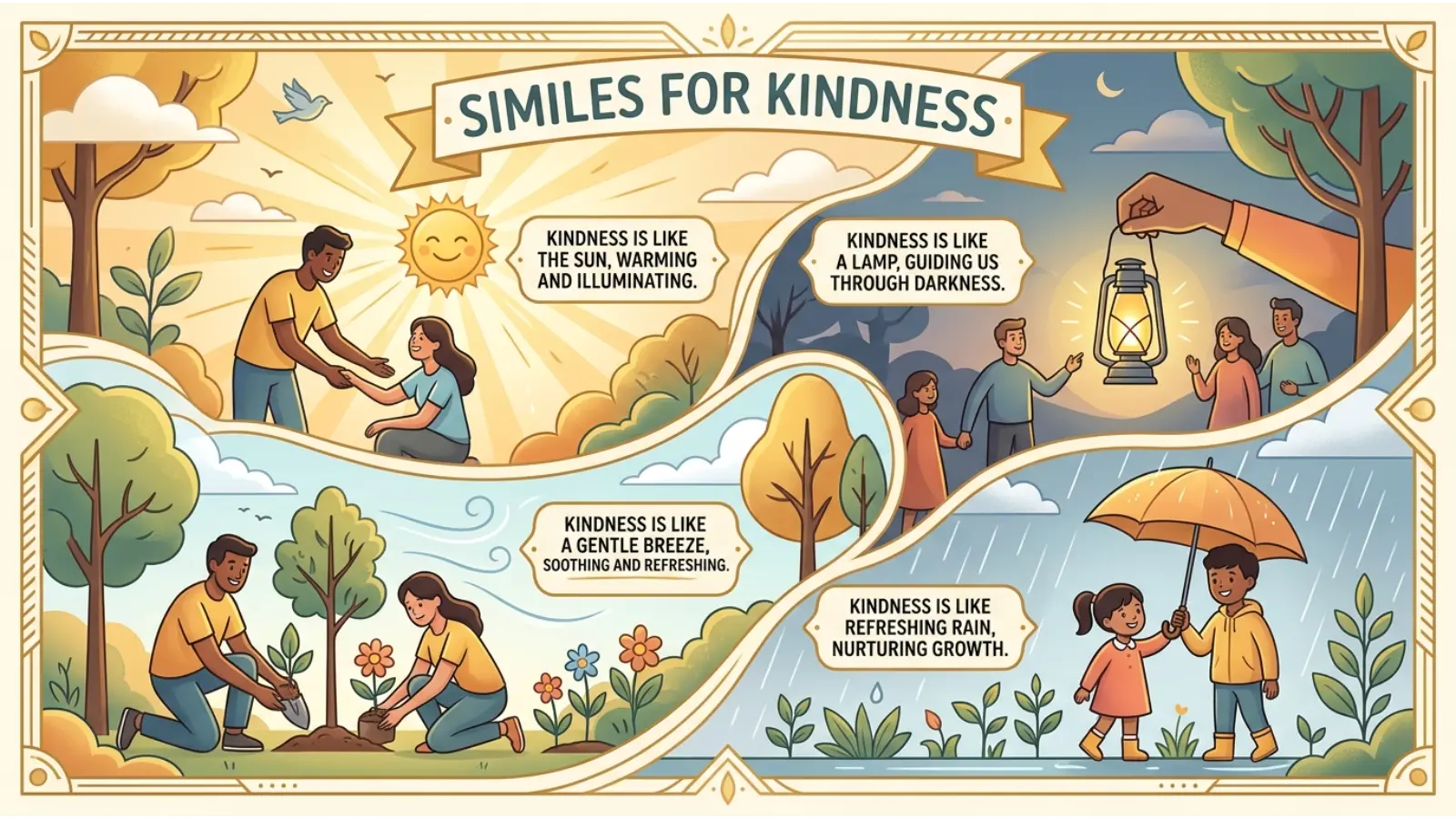 Similes for Kindness
