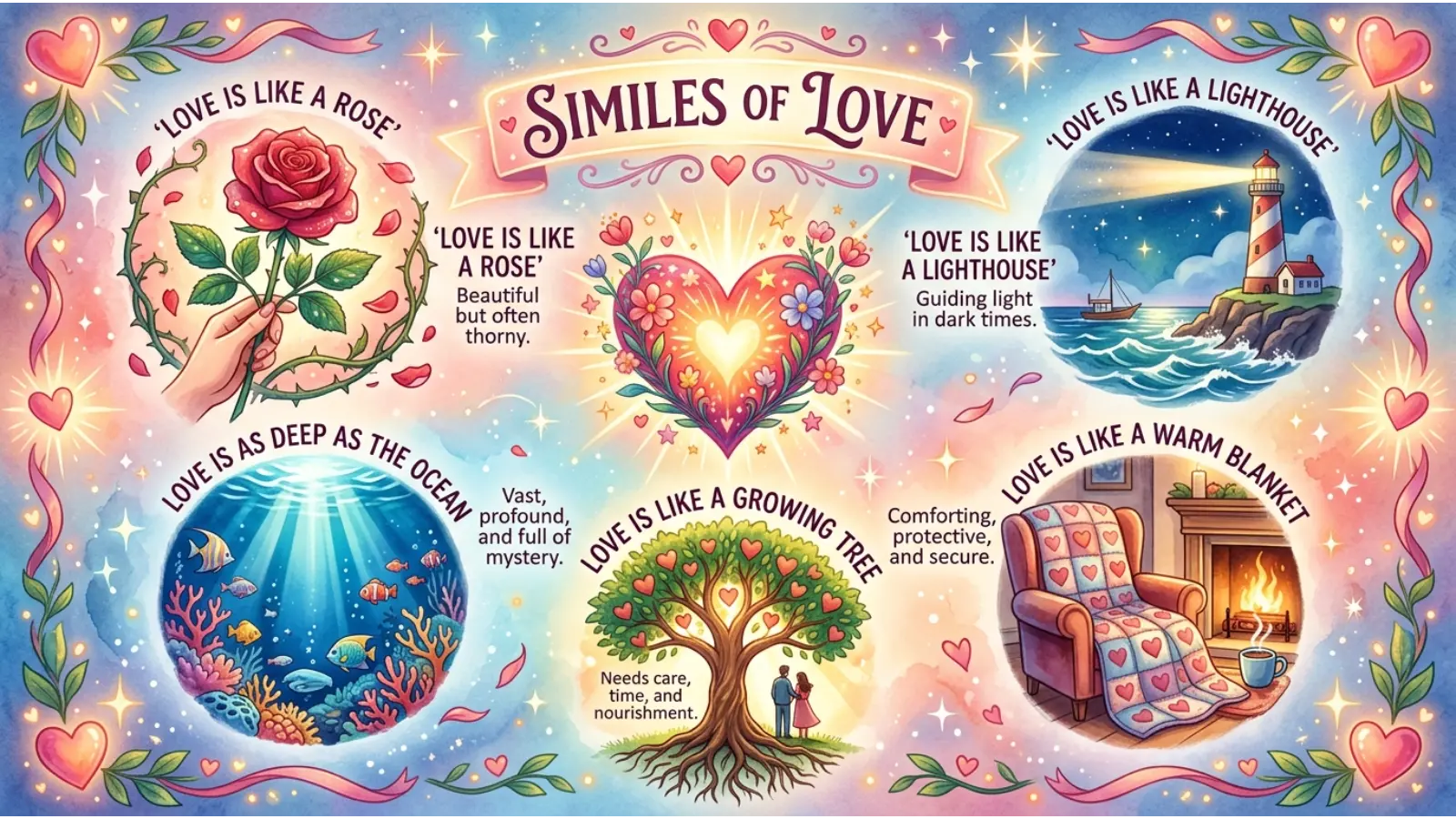 similes of love