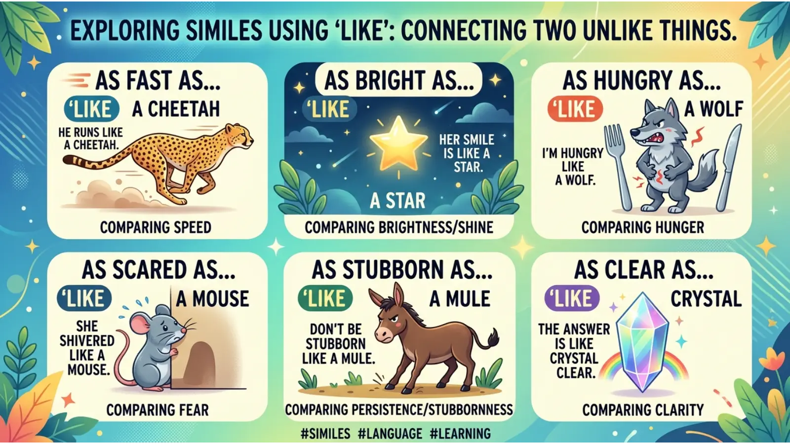 What Are Similes Using “Like”?