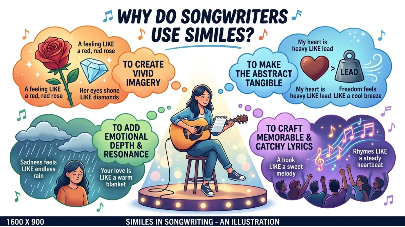 Why Do Songwriters Use Similes?