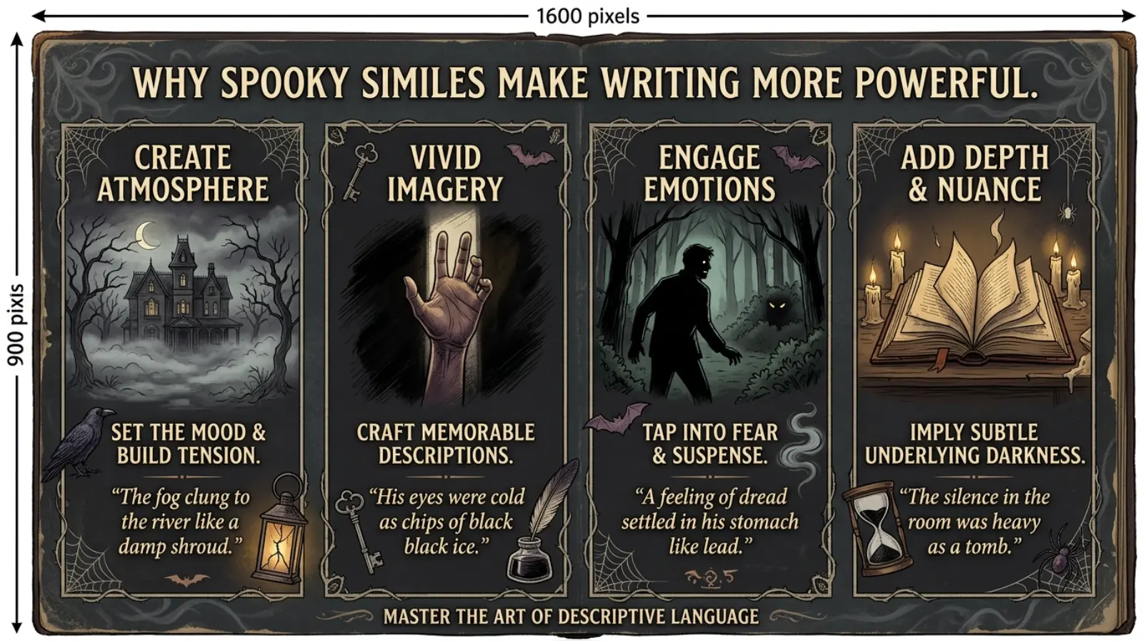 Why Spooky Similes Make Writing More Powerful