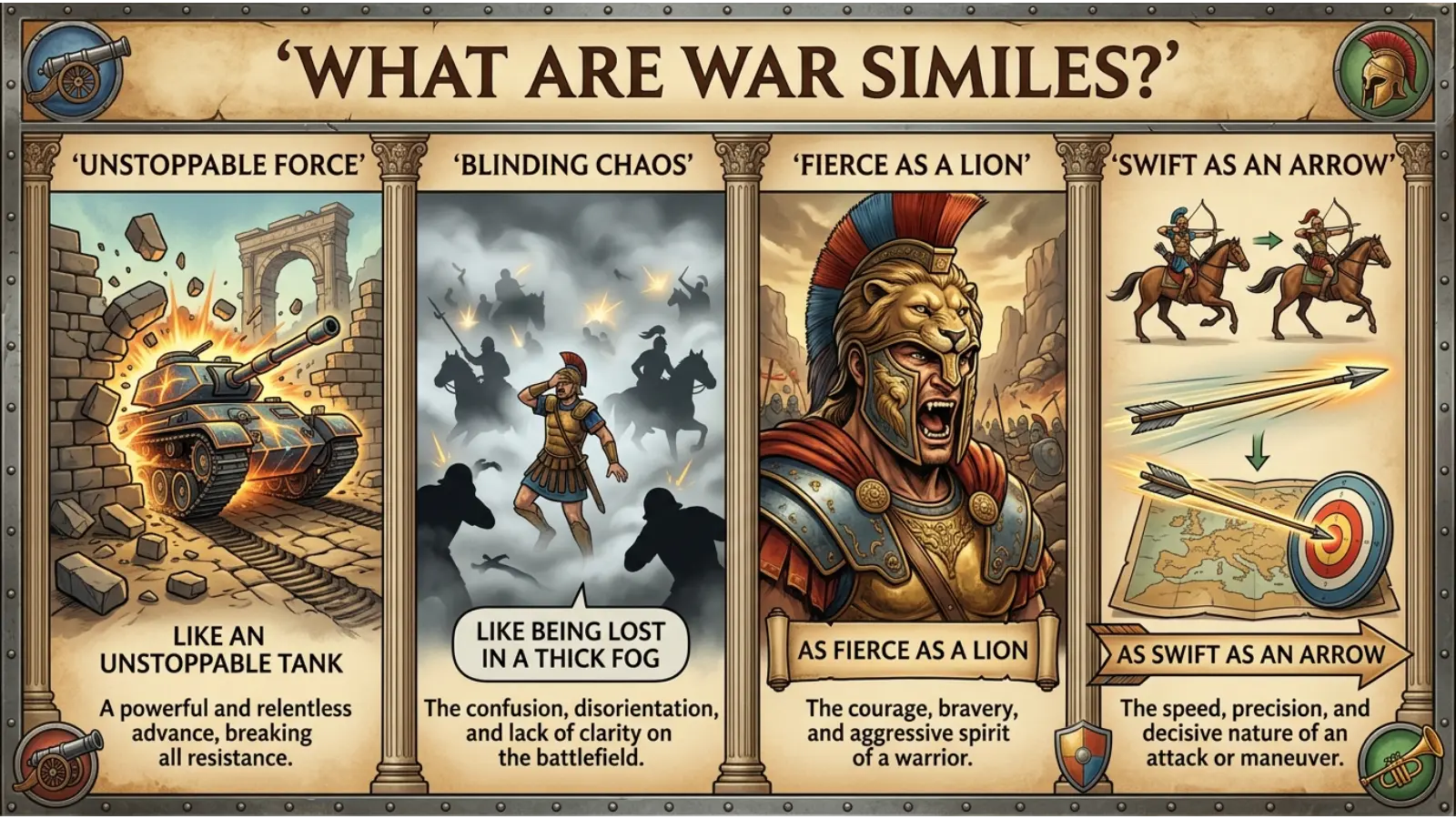 What Are War Similes?