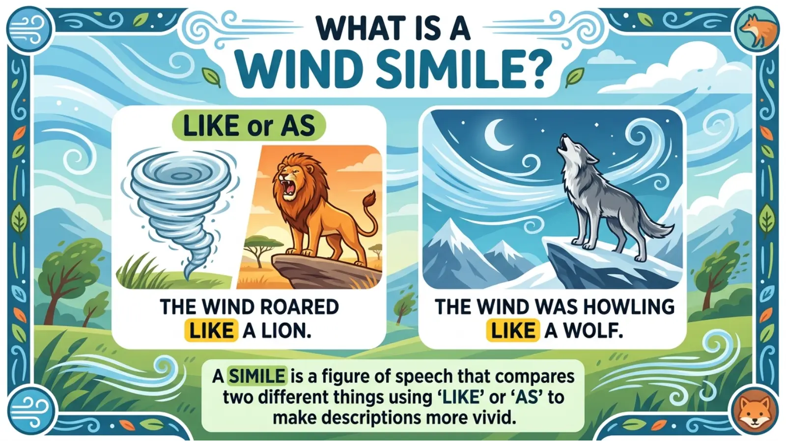 What Is a Wind Simile?