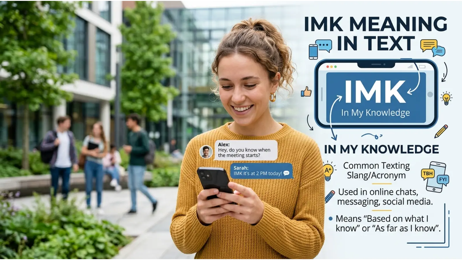IMK Meaning in Text