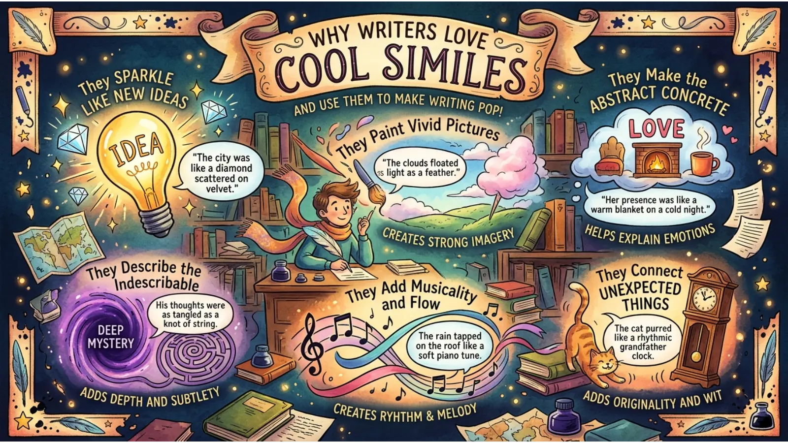 Why Writers Love Cool Similes