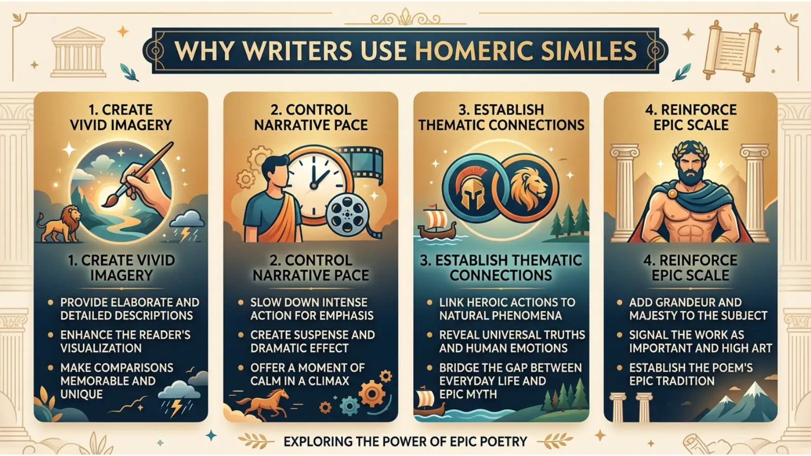 Why Writers Use Homeric Similes