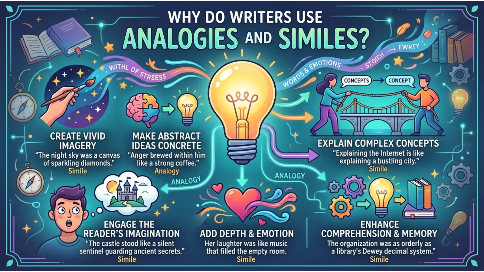 Why Do Writers Use Analogies and Similes?