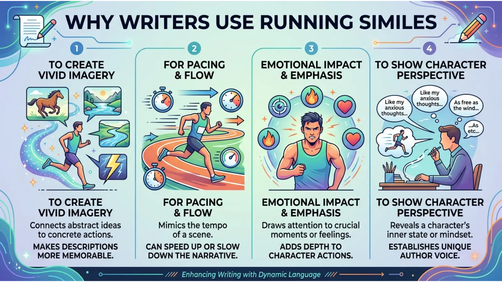 Why Writers Use Running Similes