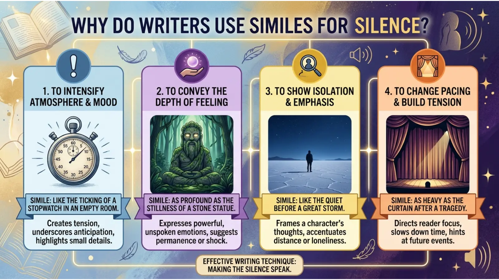Why Do Writers Use Similes for Silence?