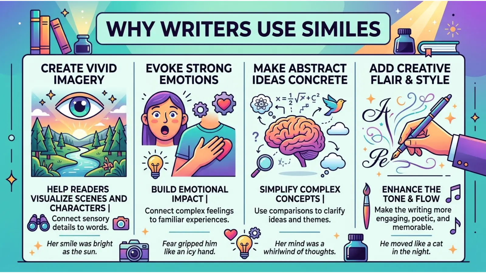 Why Writers Use Similes in Books