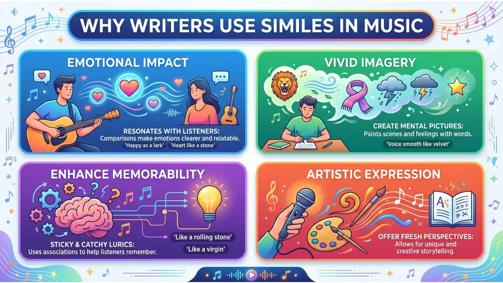 Why Writers Use Similes in Music